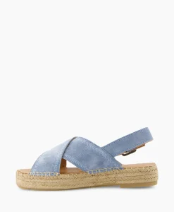 Via Vai Espadrille Mondi Sun Blauw