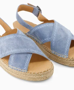 Via Vai Espadrille Mondi Sun Blauw