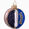 Vondels Vondels Kerstbal Potje Kaviaar Blauw