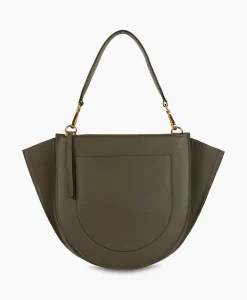 Wandler Crossbody Tas Hortensia Medium Taupe