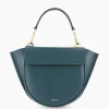 Wandler Crossbody Tas Hortensia Mini Petrol