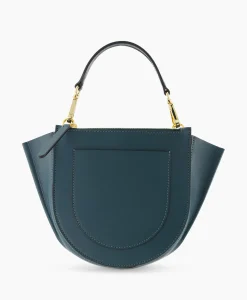 Wandler Crossbody Tas Hortensia Mini Petrol