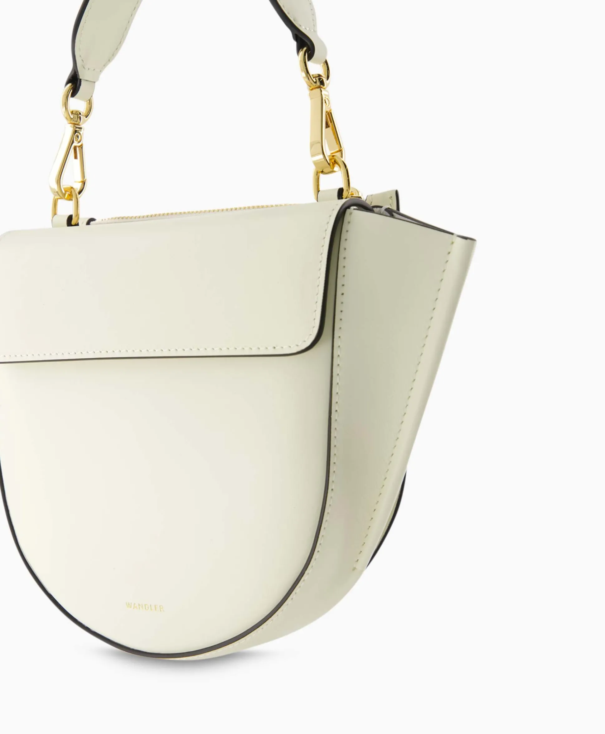 Wandler Crossbody Tas Hortensia Mini Ecru