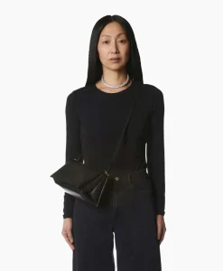 Wandler Schouder / Hand Tas Uma Baguette Zwart