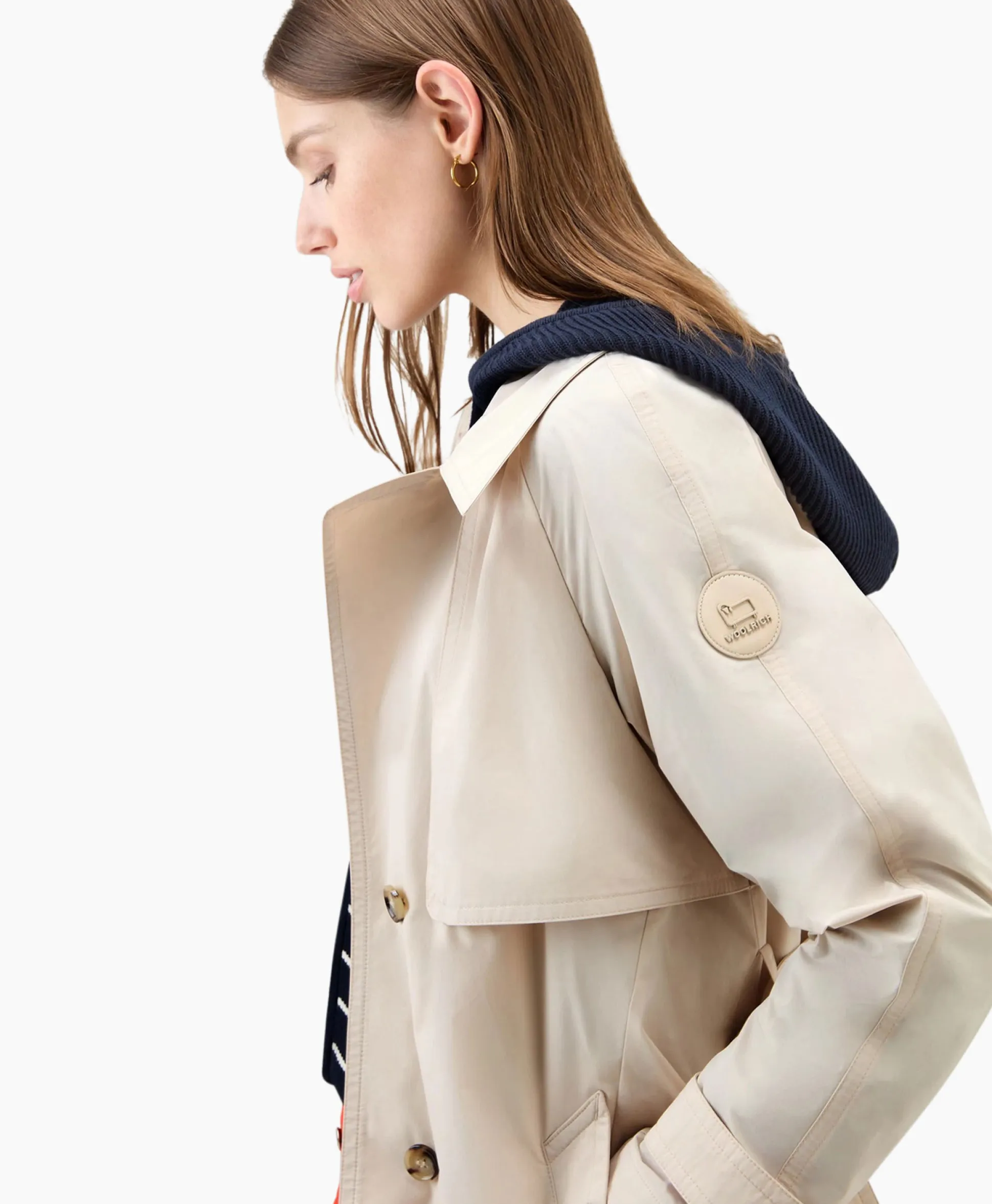 Woolrich Trenchcoat Summer Beige