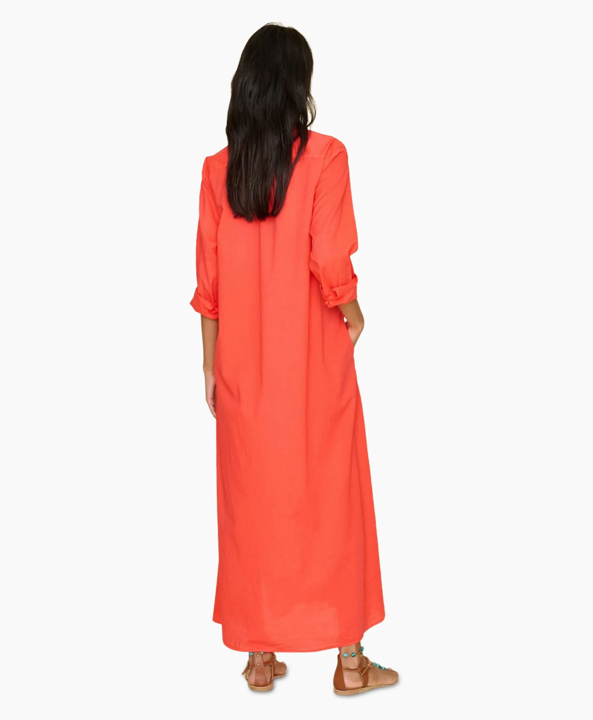 Xirena Maxi Jurk Boden Rood