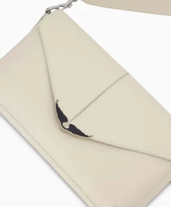 Zadig & Voltaire Crossbody Tas Borderline Daily Grained Leath Ecru