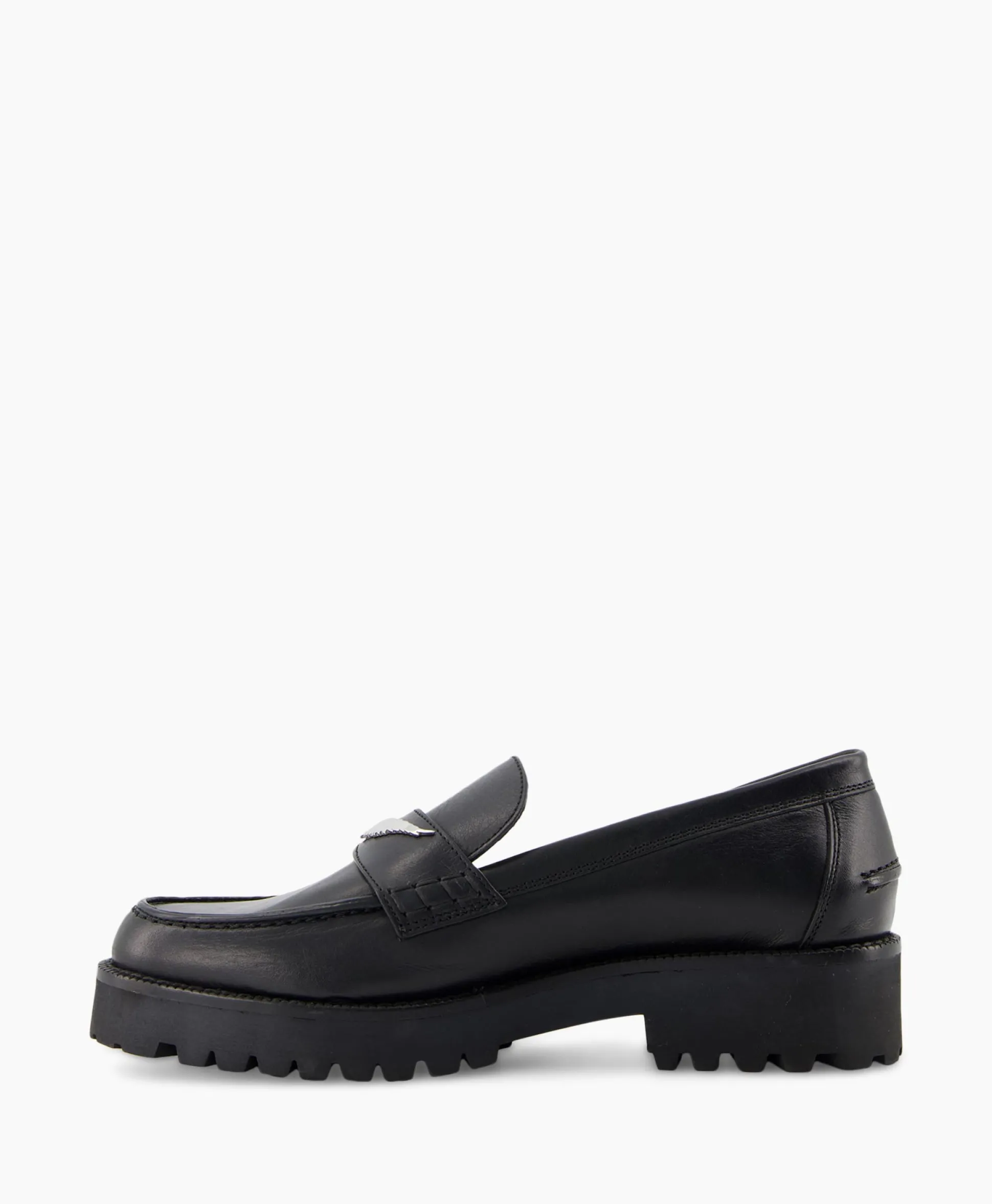 Zadig & Voltaire Loafer Joecassin Semy Shiny Calfskin Zwart