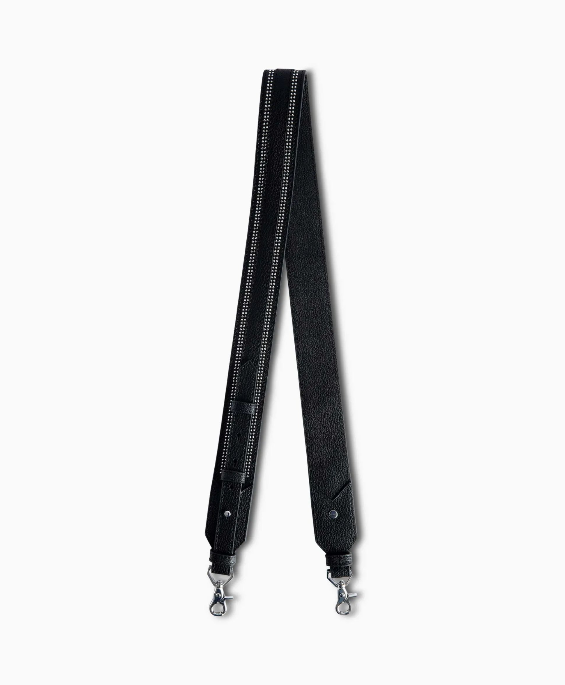 Zadig & Voltaire Riem Strap Adjustable Overstudded Zwart