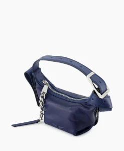 Zadig & Voltaire Schouder / Hand Tas Le Cecilia Xs Leather With Veg Donker Blauw