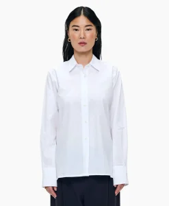Zenggi Blouse Boyfriend Wit