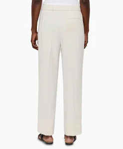 Zenggi Chino Japanese Crepe Relaxed Off White