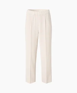 Zenggi Chino Japanese Crepe Relaxed Off White